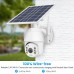 T16 2MP WiFi Solar Camera Rotatable Dome Security Camera Outdoor PTZ Camera For Field Fish Pond