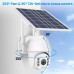 T16 2MP WiFi Solar Camera Rotatable Dome Security Camera Outdoor PTZ Camera For Field Fish Pond