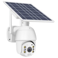 T16 2MP WiFi Solar Camera Rotatable Dome Security Camera Outdoor PTZ Camera For Field Fish Pond