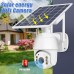 T16 2MP WiFi Solar Camera Rotatable Dome Security Camera Outdoor PTZ Camera For Field Fish Pond