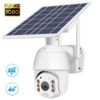 T16 2MP 4G Solar Camera Rotatable Dome Security Camera Outdoor PTZ Camera For Field Fish Pond