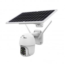 Q5 Wifi Solar Camera 2MP 8W PTZ Camera Dome Camera HD Full Color Wireless Outdoor Security Camera