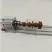 100W Mini Lathe Machine Woodworking Lathe Clear Dustproof Cover For Grinding Polishing Buddha Beads