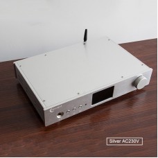 ES9038Pro DAC HiFi DAC Headphone Amplifier DSD Bluetooth Full Balance Decoding EP3Pro Silver AC230V