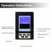 BR-9B Handheld Geiger Counter Nuclear Radiation Detector Radiation Dosimeter Semi-Functional Type