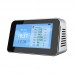 DM601B Air Quality Monitor PM2.5 CO2 PM1.0 PM10 HCHO TVOC Temperature Humidity AQI With Alarm Clock