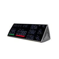DM806 Air Quality Monitor CO2 PM2.5 PM1.0 PM10 HCHO TVOC Temperature Humidity Detector Analyzer
