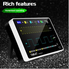 For FNIRSI-1013D Dual Channel Oscilloscope 100MHz 1GSa/s w/ 7" Color LCD Display Touch Screen