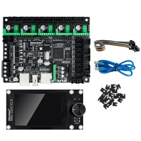 MKS Robin Nano V3 3D Printer Motherboard Kit 168MHz 32Bit MKS TS35 Touch Screen For U Disk SD Card