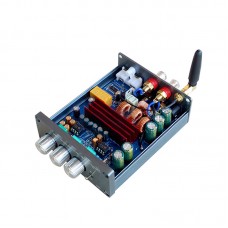 A2-6 100Wx2 Bluetooth 5.0 Amplifier Digital Mini Power Amplifier TPA3126D2 With Treble Bass Knobs