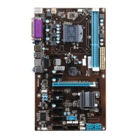 HM65-BTC-P2 Mining Motherboard 8PCIE Onboard CPU For Celeron Fit Eight Graphic Cards Coin Mining