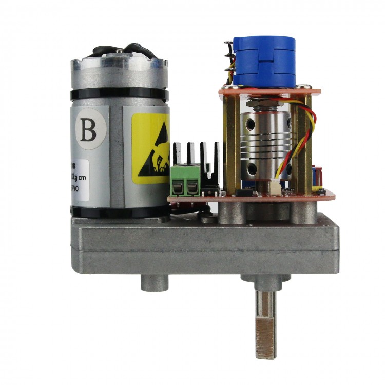 High Torque Servo DC 12V24V 380kg.cm Steel Gear 3600 Degree for Large