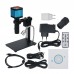 HY-2307su 14MP Industrial Microscope Camera 120X C-mount CCD Lens 1080P HDMI/USB Port Support TF Card 