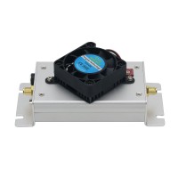 1-1200MHz 1.2GHz Broadband RF Power Amplifier Module with Heat Sink 16dB Adjustable Gain Output 2W