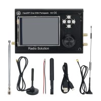 1MHz-6GHz Full-featured Radio Transceiver Kit PortaPack H2 w/ 0.5ppm TCXO For HackRF One SDR Control