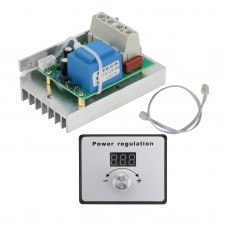10000W AC220V Voltage Regulator SCR Light Power Temperature Control (5000W Internal Heating Pipe)