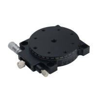 R Axis RS60-L/RS60-R Manual Rotation Trimming Platform Linear Tuning Stage Sliding Table 60mm 