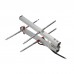 Portable U/V Pocket Yagi Antenna VHF 76-350Mhz UHF 250-500Mhz UHF Gain 8DBI VHF Gain 6DBI 25W