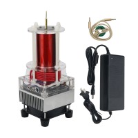 Single-Tube Self-Excited Music Tesla Coil Toy With Excellent Sound Quality DIY Top For Various Arc