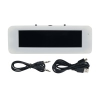 3.12" OLED Music Spectrum Display Audio VU Meter Vehicle Professional Hifi Spectrum Module White