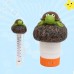 Floating Thermometer Swimming Pool Thermometer Cartoon Rock Turtle Cute Thermometer For Baby Kids