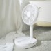 F11 Desktop Min Fan Foldable Outdoor Floor Stand Fan Portable Fan Adjustable Height USB Rechargeable