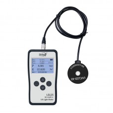 LS125 UV Light Meter UV Light Tester For VU Detection + UVCLED-X0 UV Sensor UV Probe 240-320NM