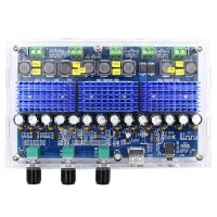 XH-A310 Digital Bluetooth Amplifier Board High Power Amplifier Board TDA3116D2 2*100W + 2*50W