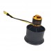 QF2611-4600KV CW 50MM 12-Blade Ducted Fan Motor EDF Motor Set For Remote Control Model Aircraft