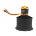 QF2611-4600KV CCW 50MM 12-Blade Ducted Fan Motor EDF Motor Set For Remote Control Model Aircraft
