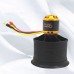 QF2611-5000KV CW 50MM 12-Blade Ducted Fan Motor EDF Motor Set For Remote Control Model Aircraft