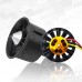 QF2822-2200KV 64MM Ducted Fan Motor 12-Blade EDF Motor 6S Duct For FMS Ducted Airplane RC Drone