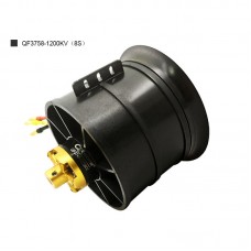 QF3758-1200KV 90MM EDF Motor Ducted Fan Motor 8S 12-Blade RC Model Airplane Brushless Motor