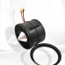 QF3758-1000KV 90MM EDF Motor Ducted Fan Motor 12-Blade 12S RC Model Airplane Brushless Motor