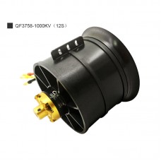 QF3758-1000KV 90MM EDF Motor Ducted Fan Motor 12-Blade 12S RC Model Airplane Brushless Motor