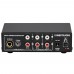 B056 Front Stereo EQ Effector Stereo Preamplifier Treble Mid-Tone Bass For 3 Mixers USB 5V Powered