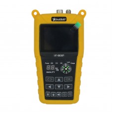 VF-6800P Digital Satellite Finder Signal Meter DVB-T2 DVB-S2 DVB-C Satellite Receiver 2.4" Color LCD