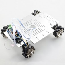 20KG Load RC Robot Car Chassis Mecanum Wheel Robot Platform Unassembled w/ Controller For Arduino