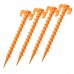 20cm/7.9" Heavy Duty Beach Tent Peg Plastic Tent Spike Durable For Camping Backpacking Gardening