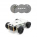 Mini Ackerman Car Chassis Unassembled Hall Encoder w/ 8V Motor Reduction Ratio 1:10 Digital Servo