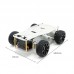 Mini Ackerman Car Chassis Unassembled Hall Encoder w/ 8V Motor Reduction Ratio 1:30 Digital Servo