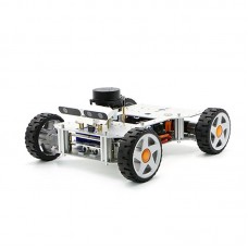 Ackerman ROS Car Robot Chassis Assembled For Raspberry Pi 4B RPLIDAR A2 Normal Type Load 10KG