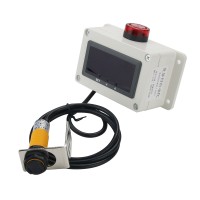 Photoelectric Sensor Motor Speed Sensor Distance 0-30cm with Display 50dB Low-Speed High-Speed Alarm