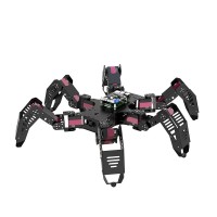 SpiderPi 18DOF Hexapod Robot Spider Robot w/ Board For Raspberry Pi 4B/4G Starter Version Assembled