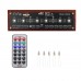 IN14 Glow Tube Clock Fluorescent Nixie Clock Display Time Date Temperature Assembled (without Tubes)