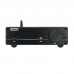 Black NXC04 AK4493 Bluetooth 5.0 USB DAC Headphone Amplifier + Original Plastic Remote Controller