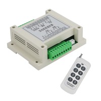 Maxgeek Generator 5 Ways Remote Start Stop Control Unit Genset Control Module w/ Remote Controller