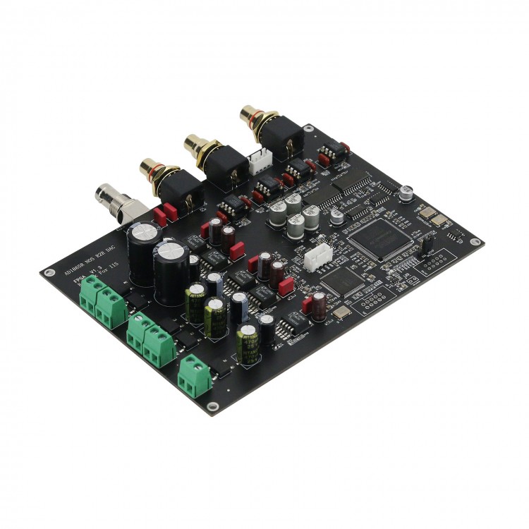 Dual AD1865R NOS DAC R2R DAC Board Vinyl Style Decoder Board Dual FPGA Clock Asynchronous