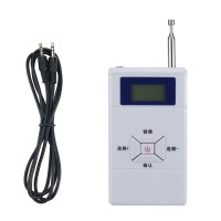 HRD-808 FM Radio Transmitter Mini FM Transmitter Digital Display Adjustable 70-108MHz Cover 50M