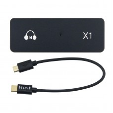 X1 Hifi Portable DAC Headphone Amplifier Lossless DAC Decoder w/ Type-C Cable For Android Cellphones